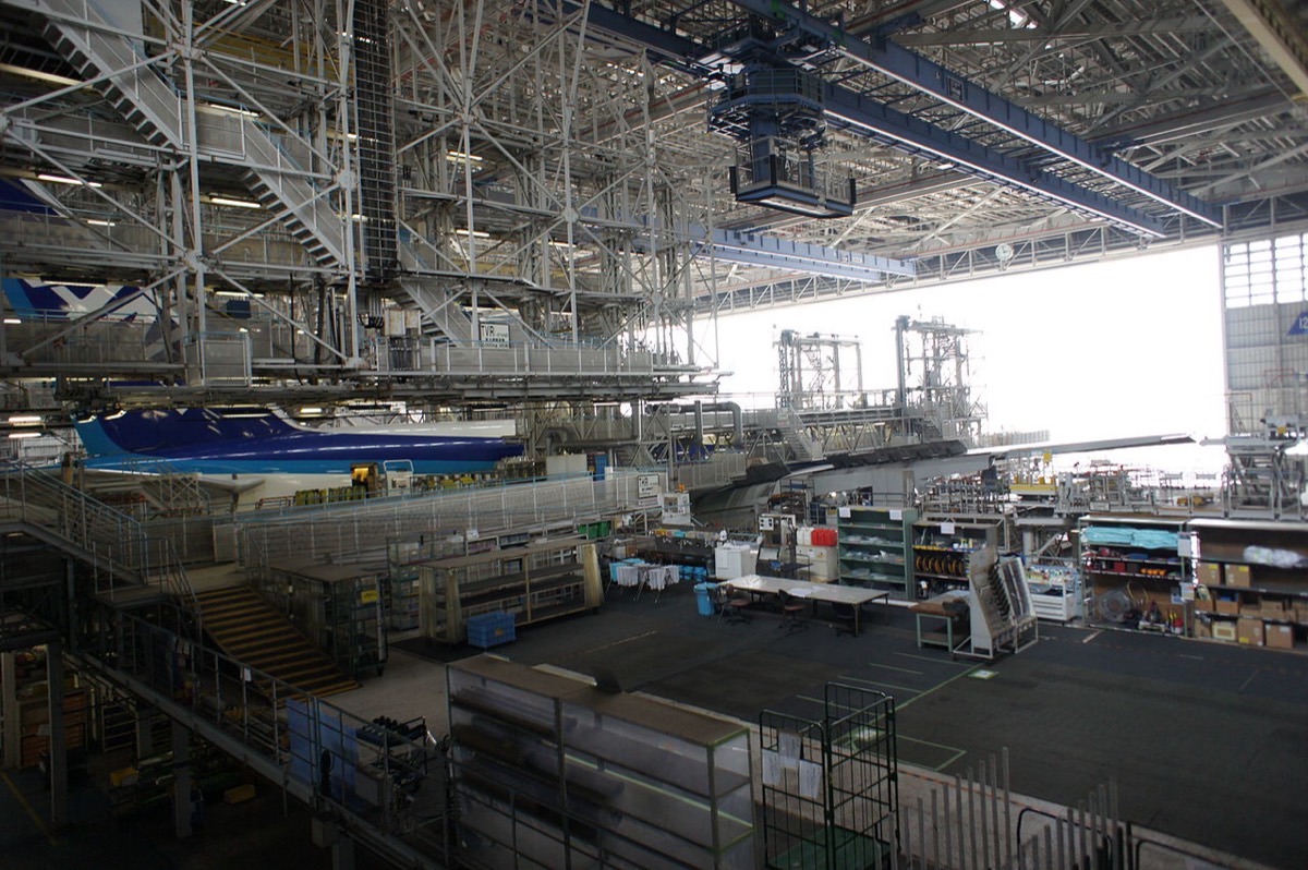 ANA Blue Hangar Tour（ANA機体工場見学）